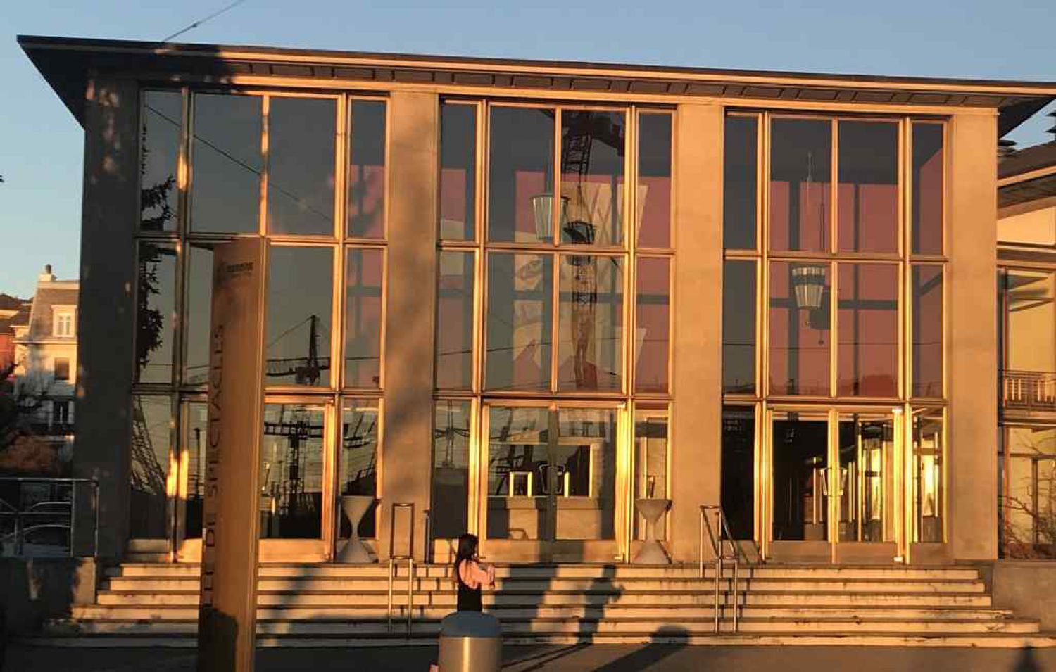 Visite de la Salle de spectacles  l'occasion des Journes du Patrimoine