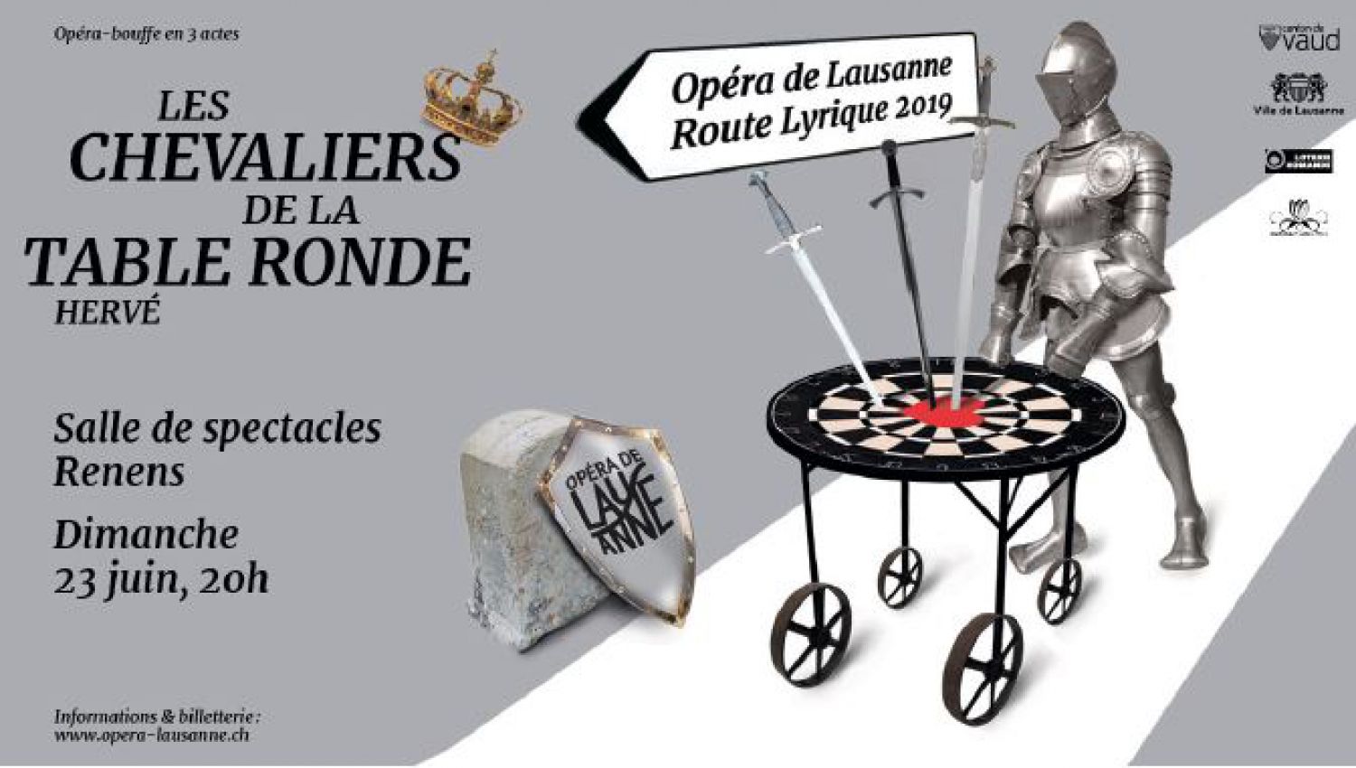 Saison musicale - La Route lyrique, les Chevaliers de la Table ronde