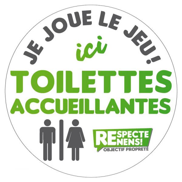 Toilettes accueillantes dans 29 établissements publics de Renens!