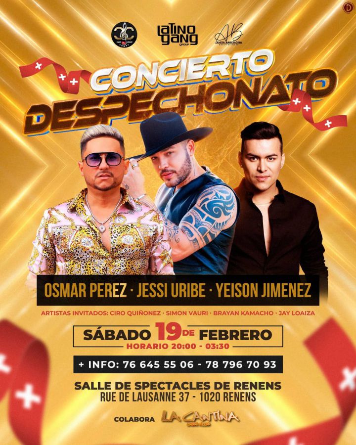 Concert Jessi Uribe - Yeison Jimenez - Osmar Perez