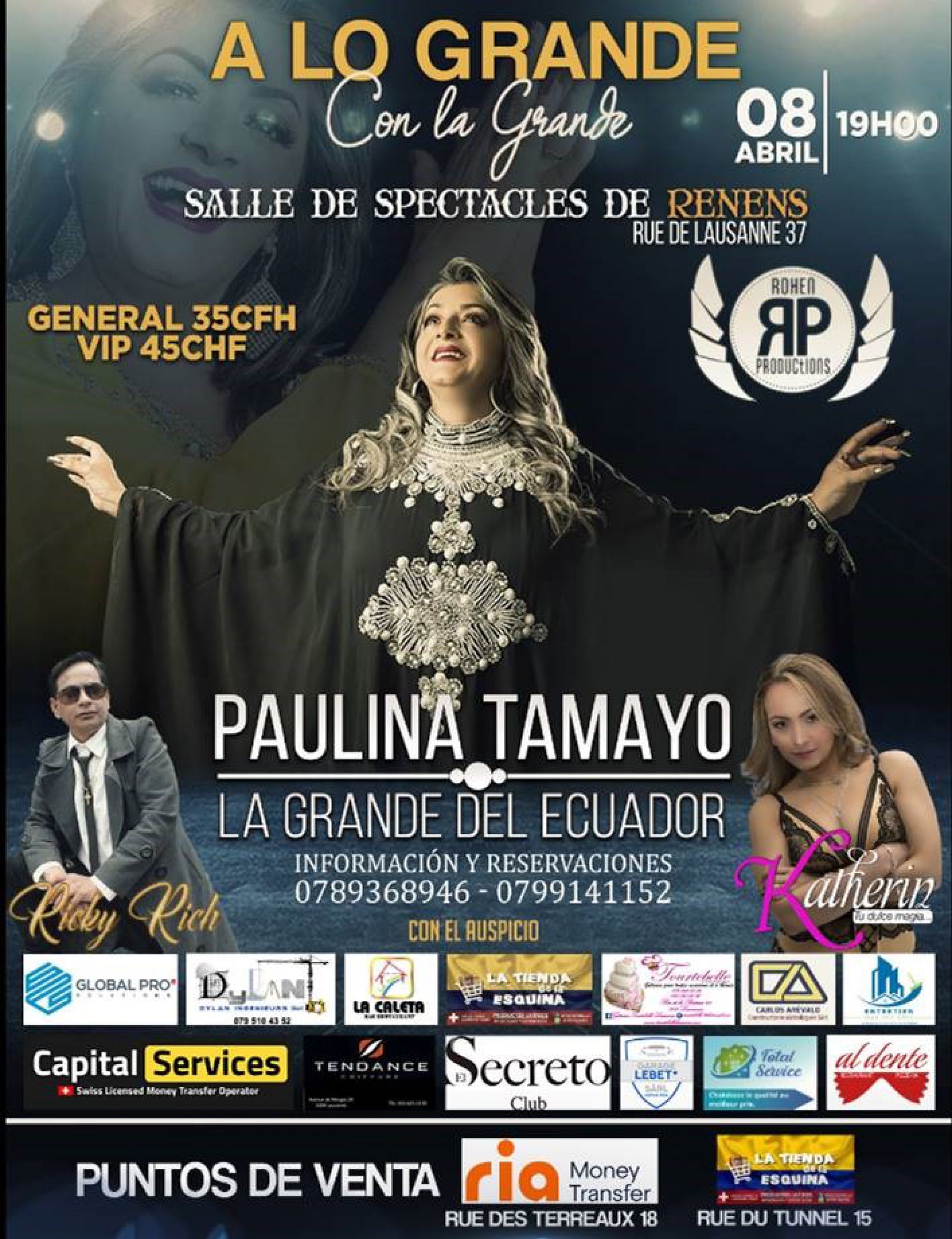 Concert de Paulina Tamayo 'A lo Grande con la Grande'