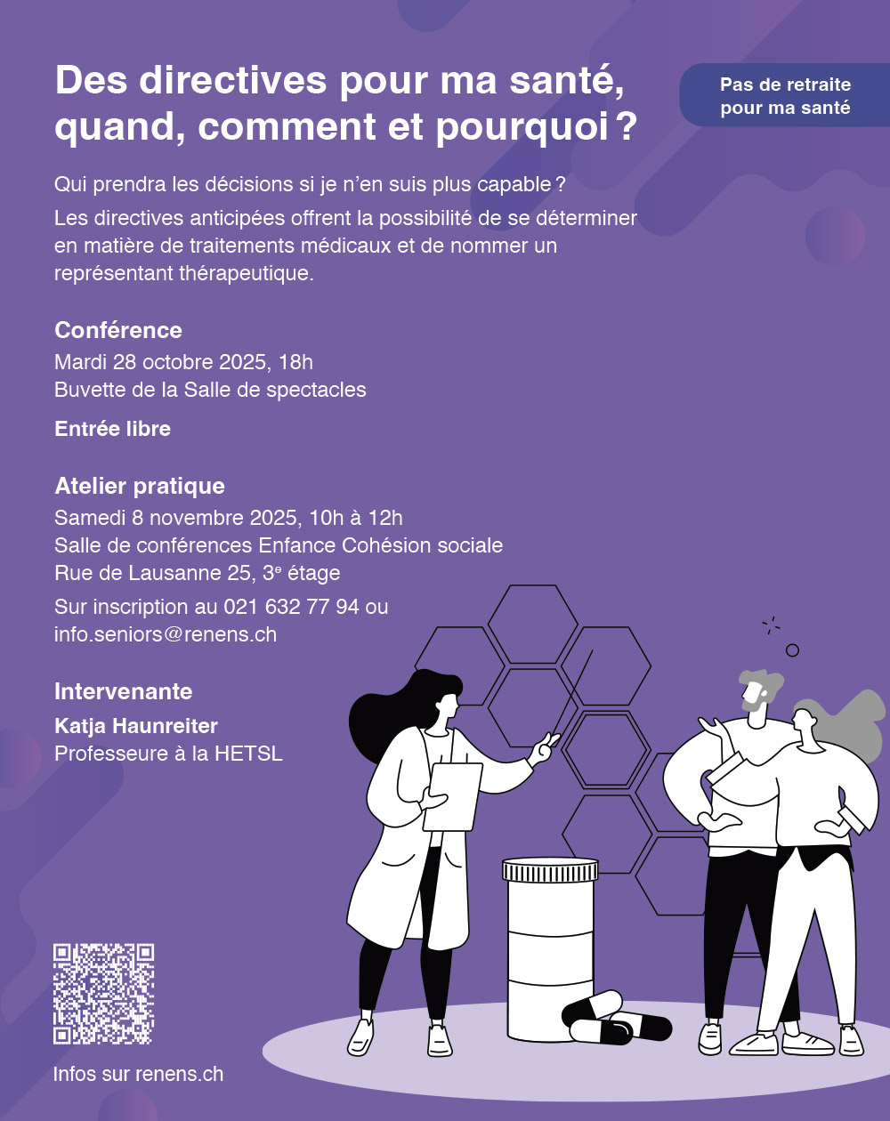 Conférence sur les directives anticipées